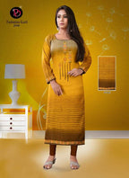 Poorvi Pashmina 2 Printed Pashmina Long Kurti Collection