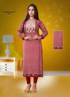 Poorvi Pashmina 2 Printed Pashmina Long Kurti Collection