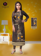 Poorvi Pashmina 2 Printed Pashmina Long Kurti Collection