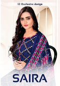 Saira 1 Casual Wear Synthetic Printed Cotton Collection