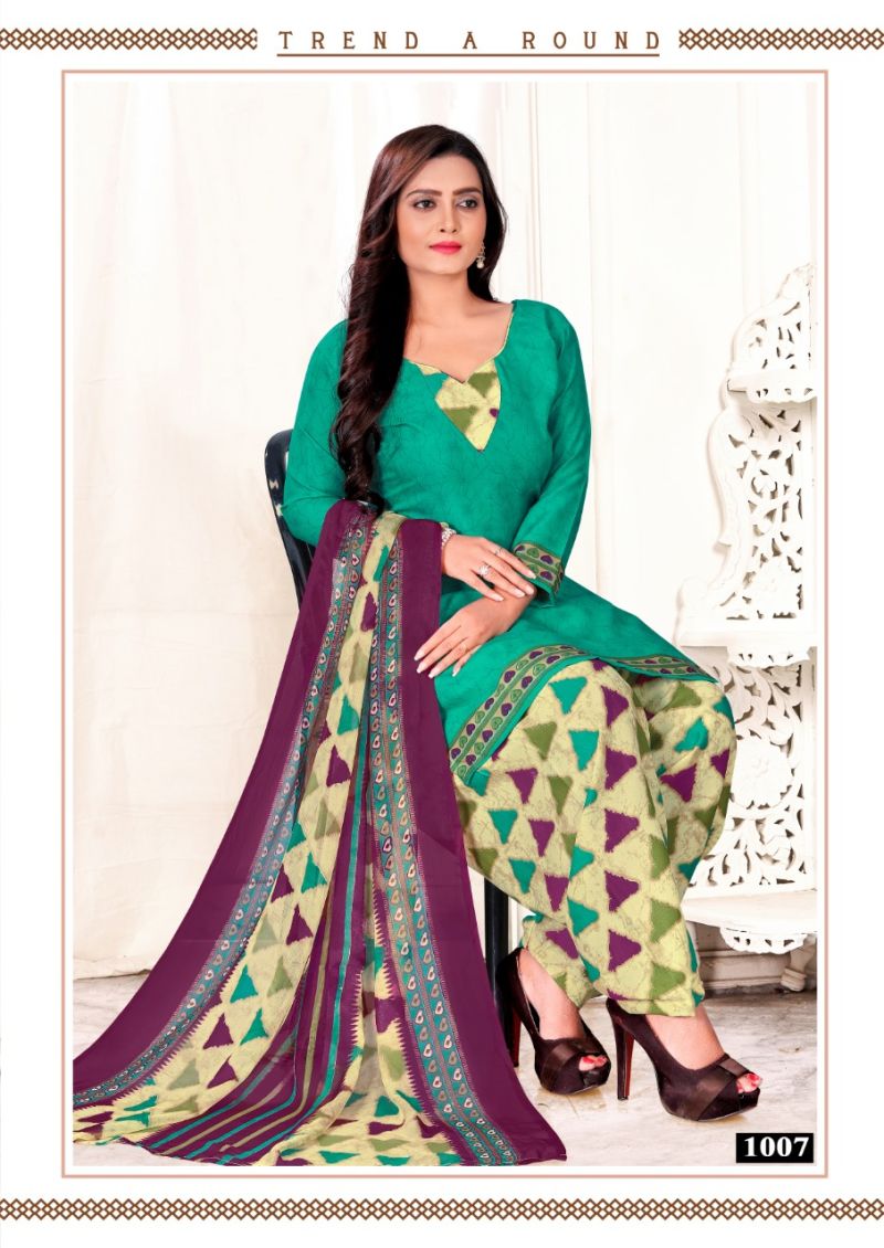 Saira 1 Casual Wear Synthetic Printed Cotton Collection