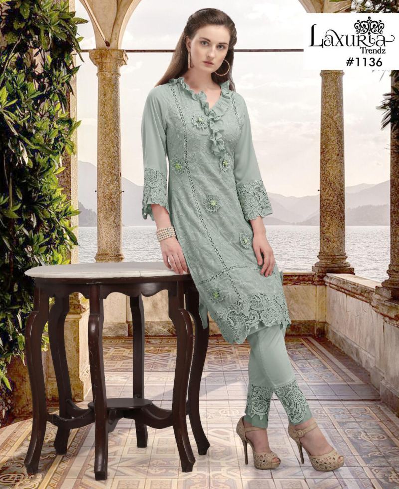 Luxury pret Collection 1136 Designer Tops With Bottom