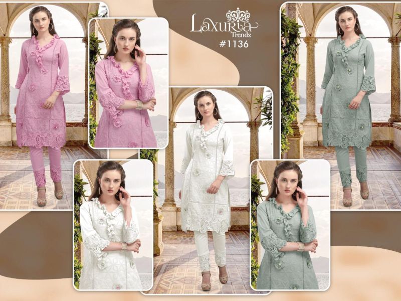 Luxury pret Collection 1136 Designer Tops With Bottom