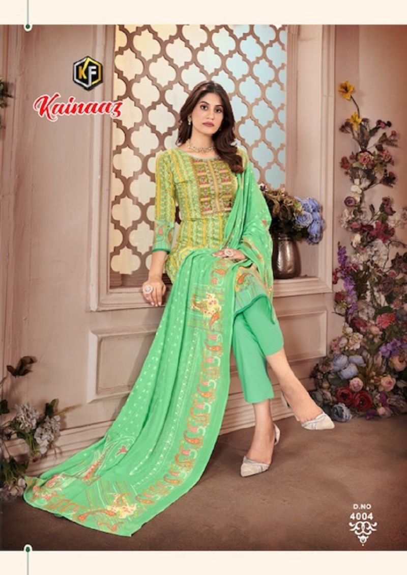 Keval Kainaaz Luxury Vol 4 Rich Embroidery Dress Material