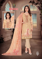 Keval Kainaaz Luxury Vol 4 Rich Embroidery Dress Material