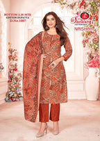 Ganeshji Naishaa Vol 1 Heavy Cotton Dress Material