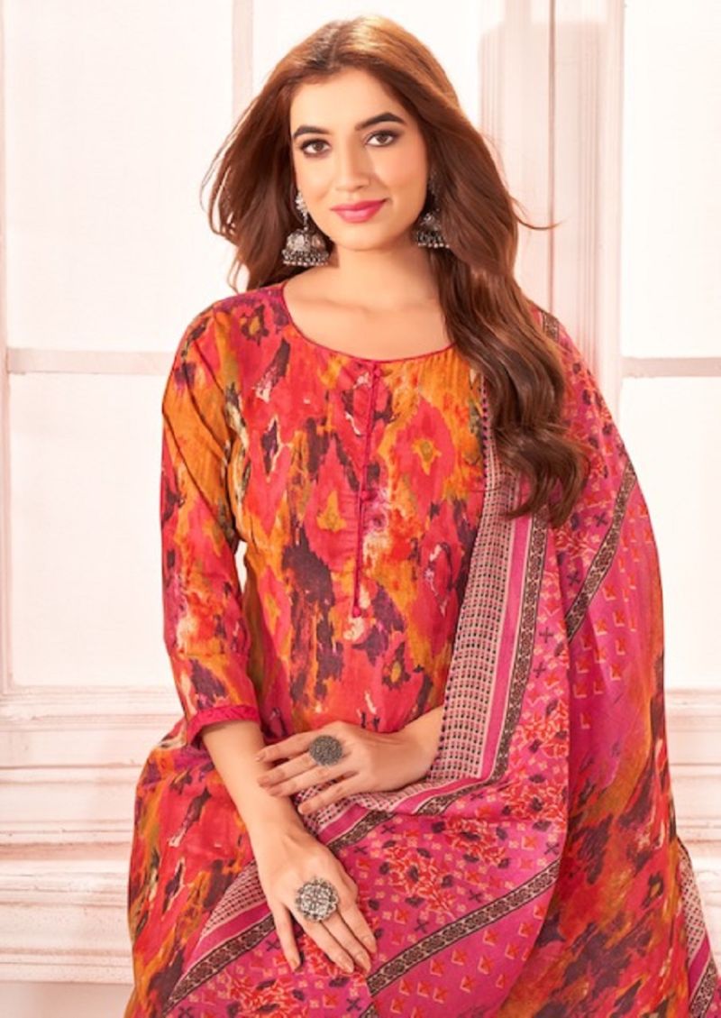 Ganeshji Naishaa Vol 1 Heavy Cotton Dress Material