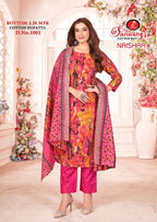 Ganeshji Naishaa Vol 1 Heavy Cotton Dress Material