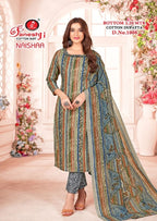 Ganeshji Naishaa Vol 1 Heavy Cotton Dress Material