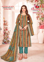 Ganeshji Naishaa Vol 1 Heavy Cotton Dress Material
