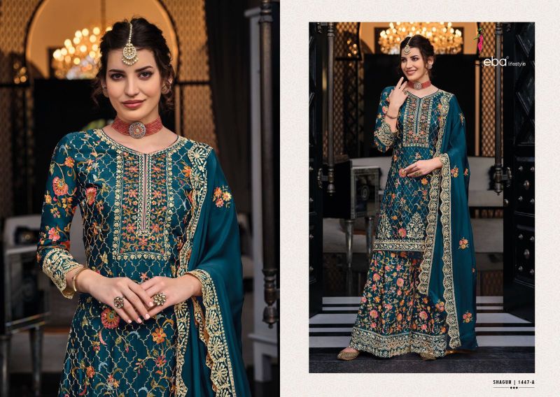 Eba Shagun Color Edition 6 Premium Silk Ready Made Collection