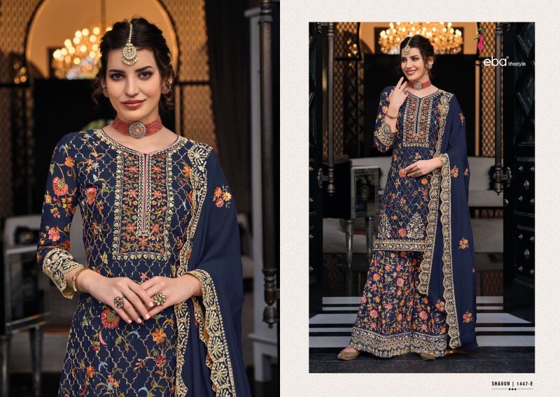 Eba Shagun Color Edition 6 Premium Silk Ready Made Collection