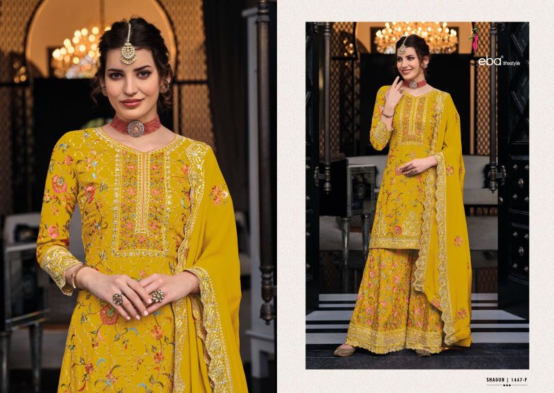 Eba Shagun Color Edition 6 Premium Silk Ready Made Collection