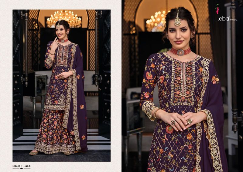 Eba Shagun Color Edition 6 Premium Silk Ready Made Collection