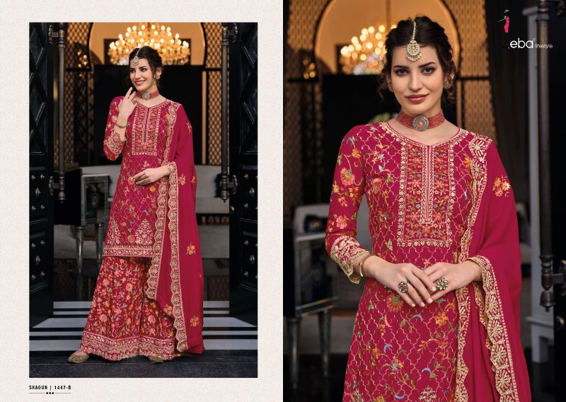 Eba Shagun Color Edition 6 Premium Silk Ready Made Collection