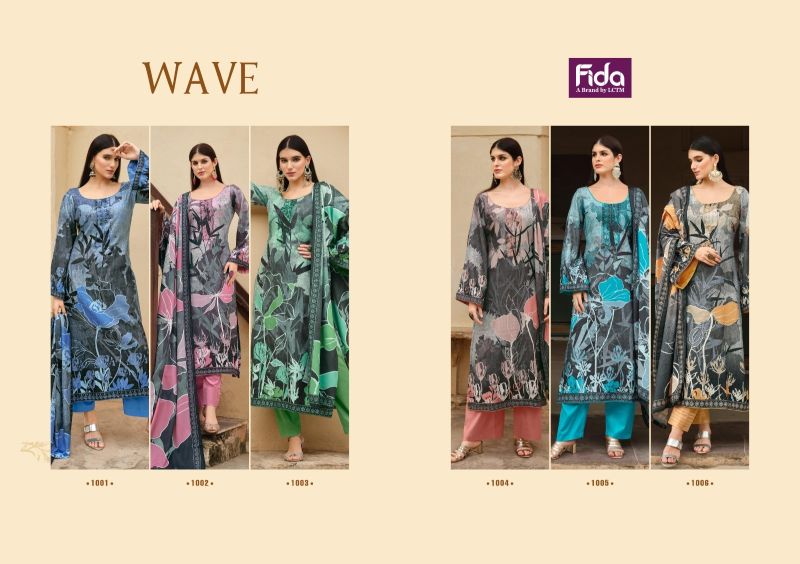 Fida Wave Pashmina Digital Dress Material Collection