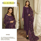Mah E Rooh 4110 Embroidery Sequence Salwar Kameez Collection