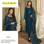 Mah E Rooh 4110 Embroidery Sequence Salwar Kameez Collection