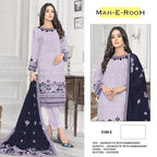 Mah E Rooh 5108 Embroidery Designer Salwar Suits Collection