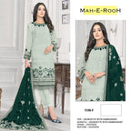 Mah E Rooh 5108 Embroidery Designer Salwar Suits Collection