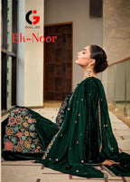 Gull Jee Ek Noor Embroidered Valvet Suit Collection