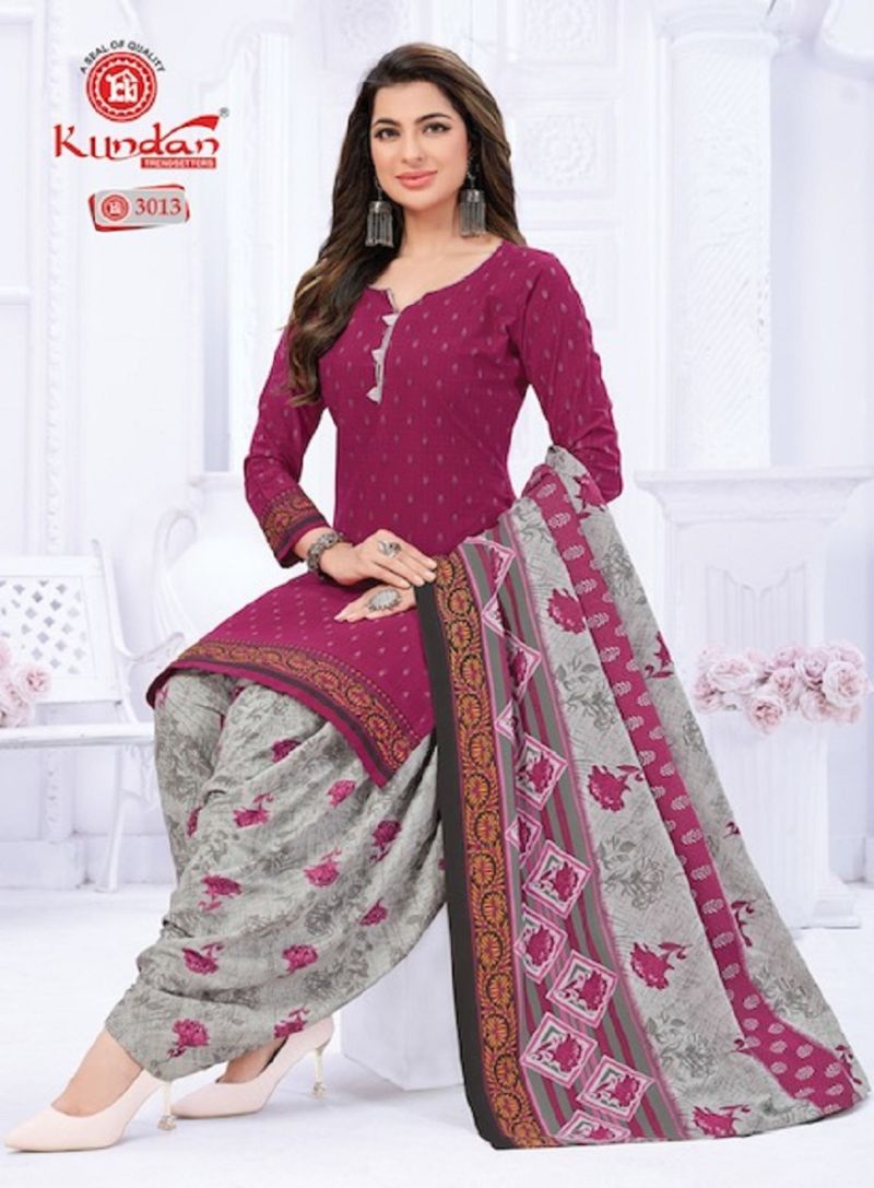Kundan K4u Vol 30 Casual Wear Cotton Dress Material Collection