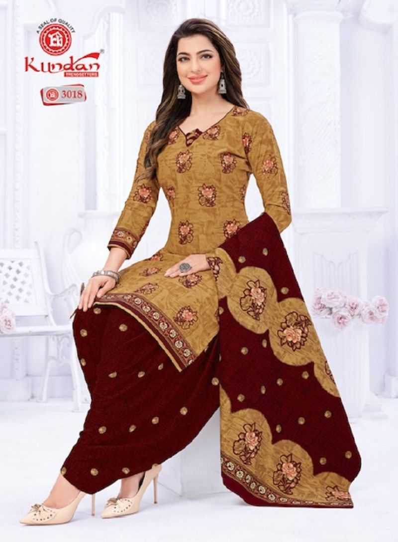 Kundan K4u Vol 30 Casual Wear Cotton Dress Material Collection