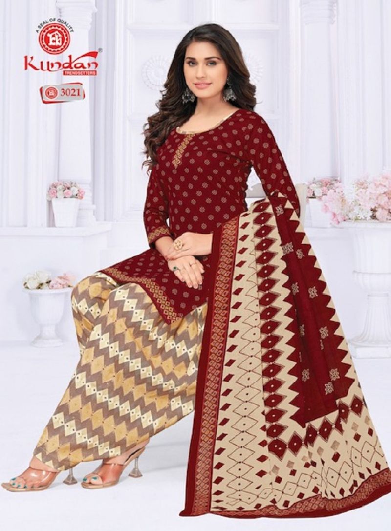 Kundan K4u Vol 30 Casual Wear Cotton Dress Material Collection