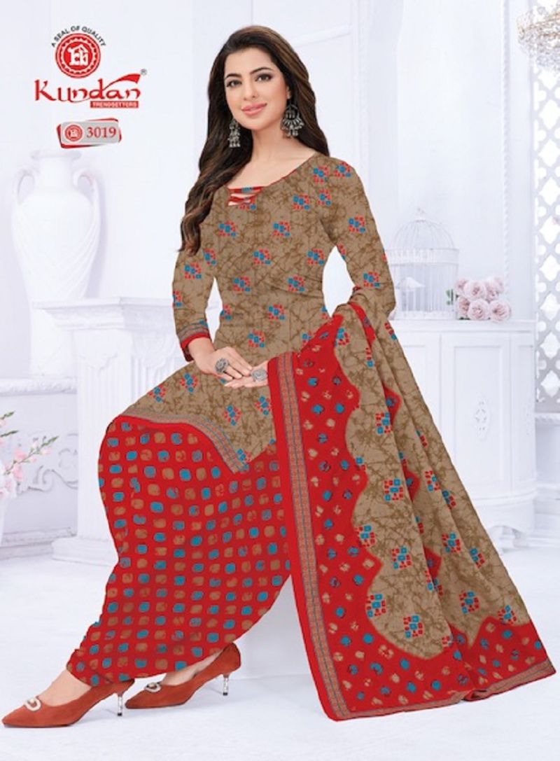 Kundan K4u Vol 30 Casual Wear Cotton Dress Material Collection