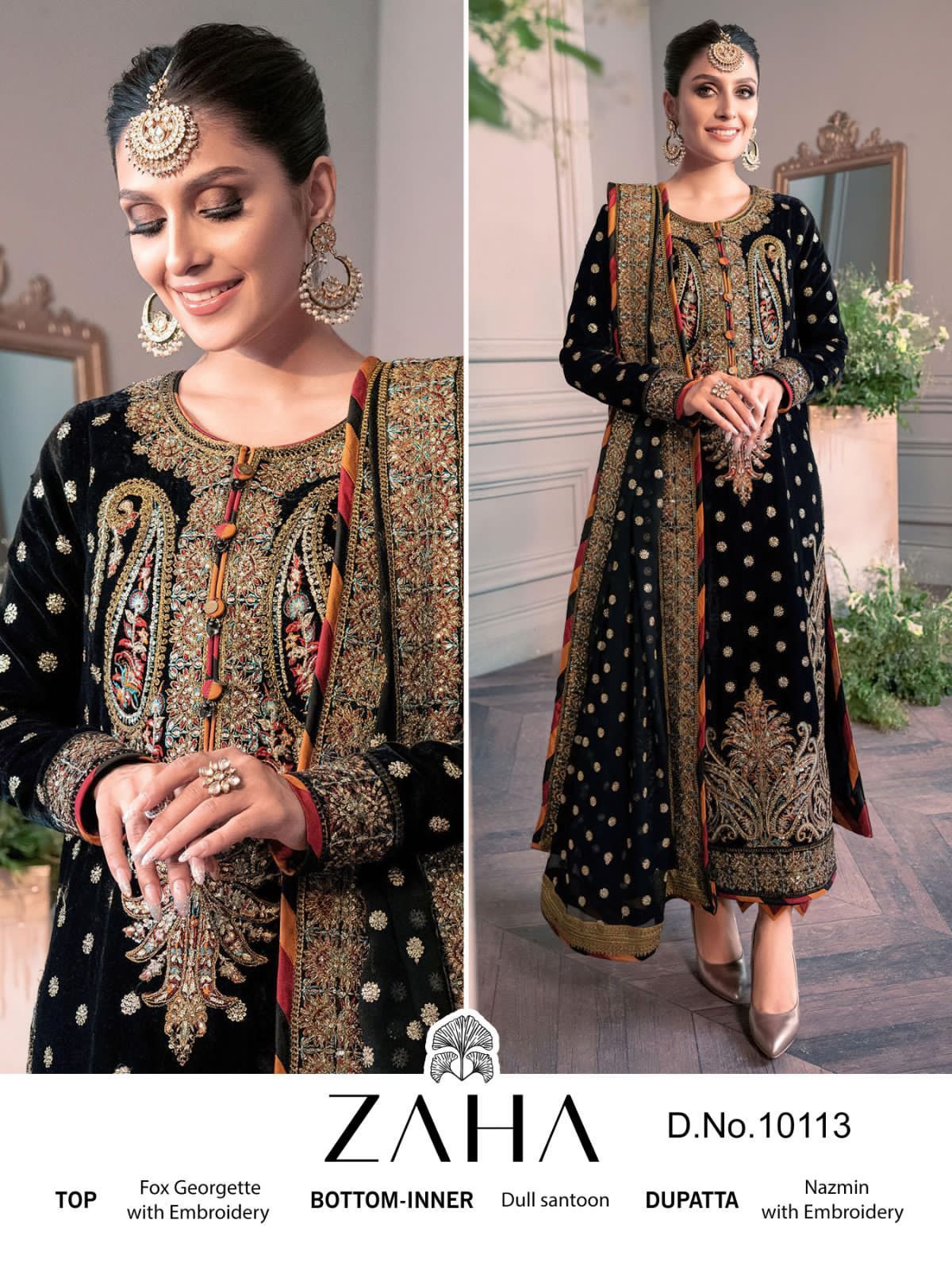 ZAHA	DNO-10113 – Pakistani Concept Collection