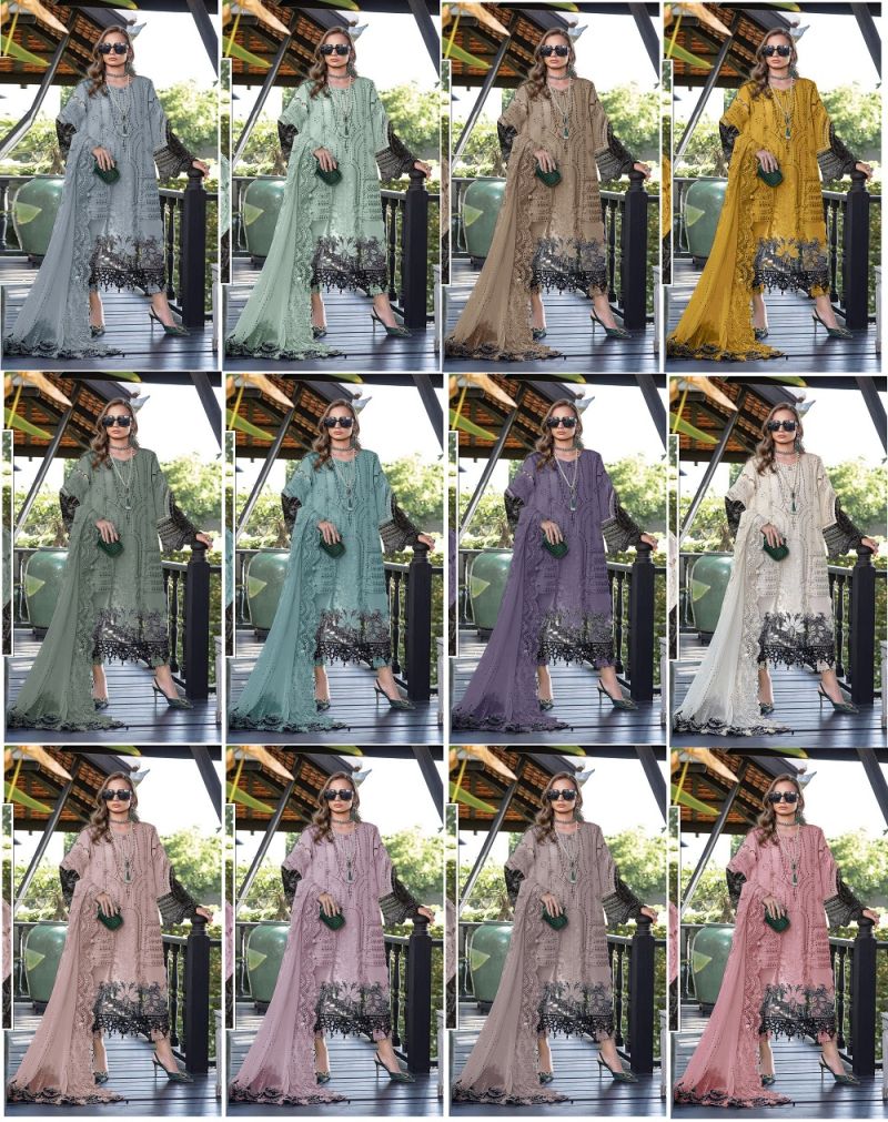 Mah E Rooh 5111 Heavy Faux Georgette Pakistani Suits