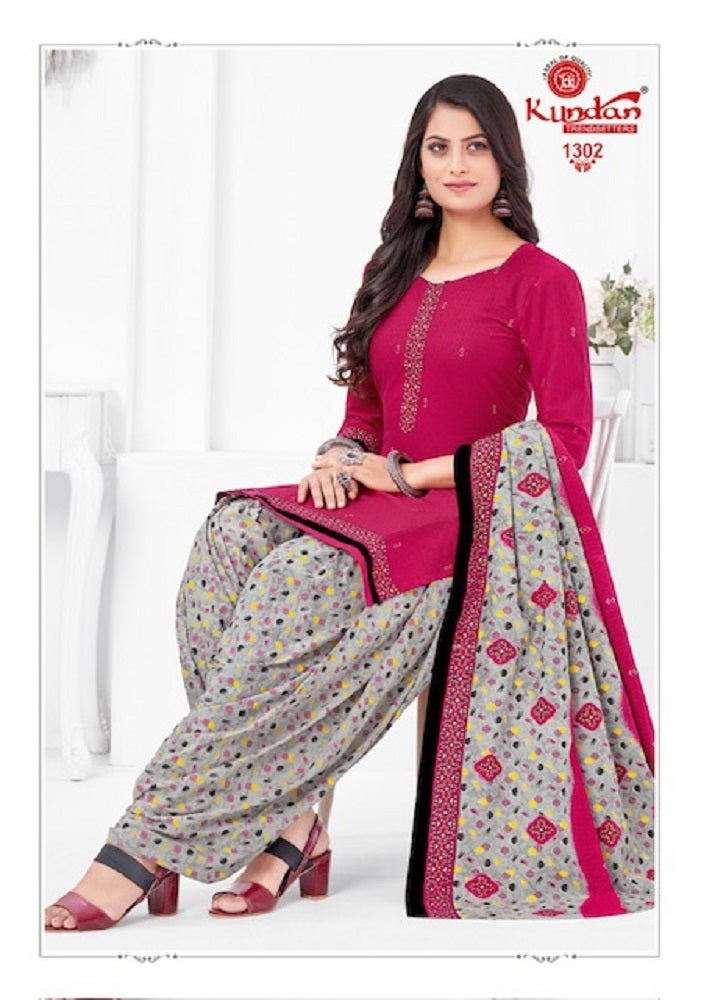 Kundan Kalash Vol 13 Casual Wear Cotton Printed Dress Material