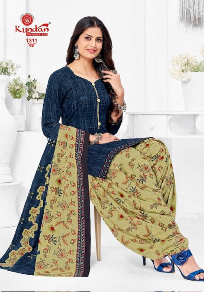 Kundan Kalash Vol 13 Casual Wear Cotton Printed Dress Material
