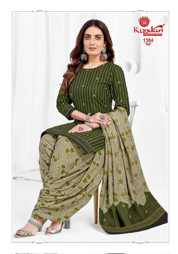 Kundan Kalash Vol 13 Casual Wear Cotton Printed Dress Material