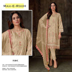 Mah E Rooh 5120 Faux Georgette Pakistani Suit