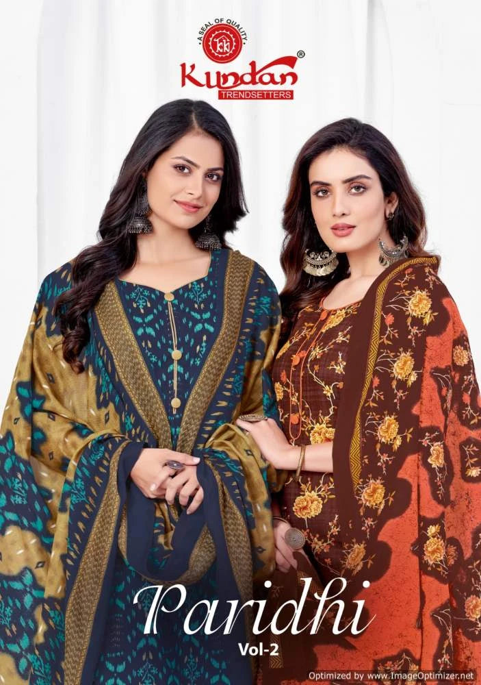 Kundan Paridhi Vol 2 Ready Made Cotton Printed Collection