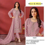 Mah E Rooh 5122 F to J Faux Georgette Embroidery Salwar Suit