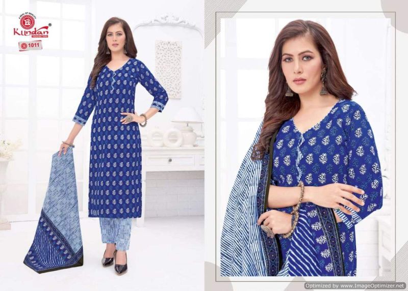 Kundan Tulip Vol 1 Ready Made Cotton Printed Collection