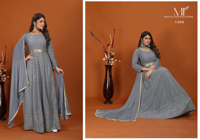 Moksh Mahek Vol 1 Embroidered Kurti With Dupatta Collection
