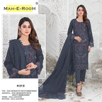 Mah E Rooh 4137 A To E Georgette Salwar Suit Collection