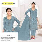 Mah E Rooh 4117 A To F Georgette Salwar Suit Collection