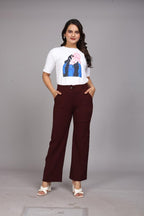 4 Way Lycra Bottom 127 Stylist Comfort Pant Collection