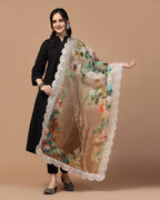 Sequence Embroidery Organza Dupatta Vol 1