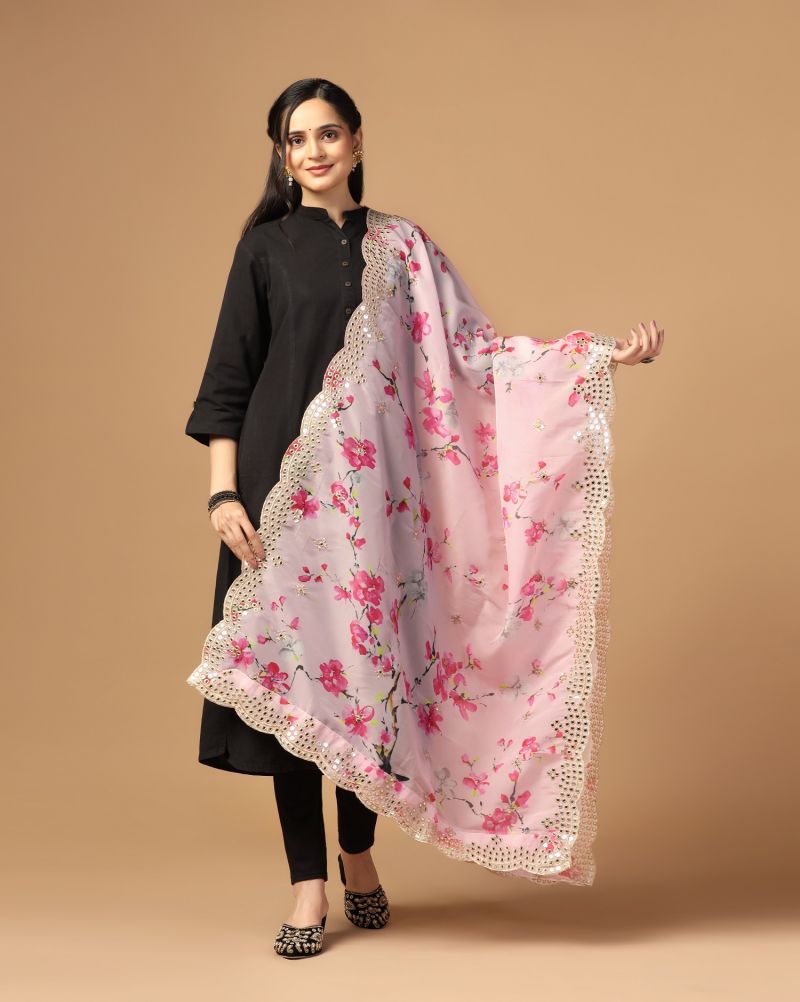 Mirror Organza Sequance Dupatta Collection