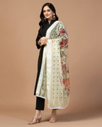 Organza Loom Crochet Dupatta Collection