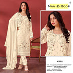 Mah E Rooh 4120 A To D Georgette Salwar Kameez Collection