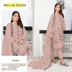 Mah E Rooh 4114 Georgette Salwar Kameez Collection