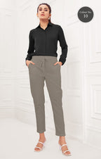 Larqi Polo Pant Khadi Cotton Comfort Bottom Wear Collection