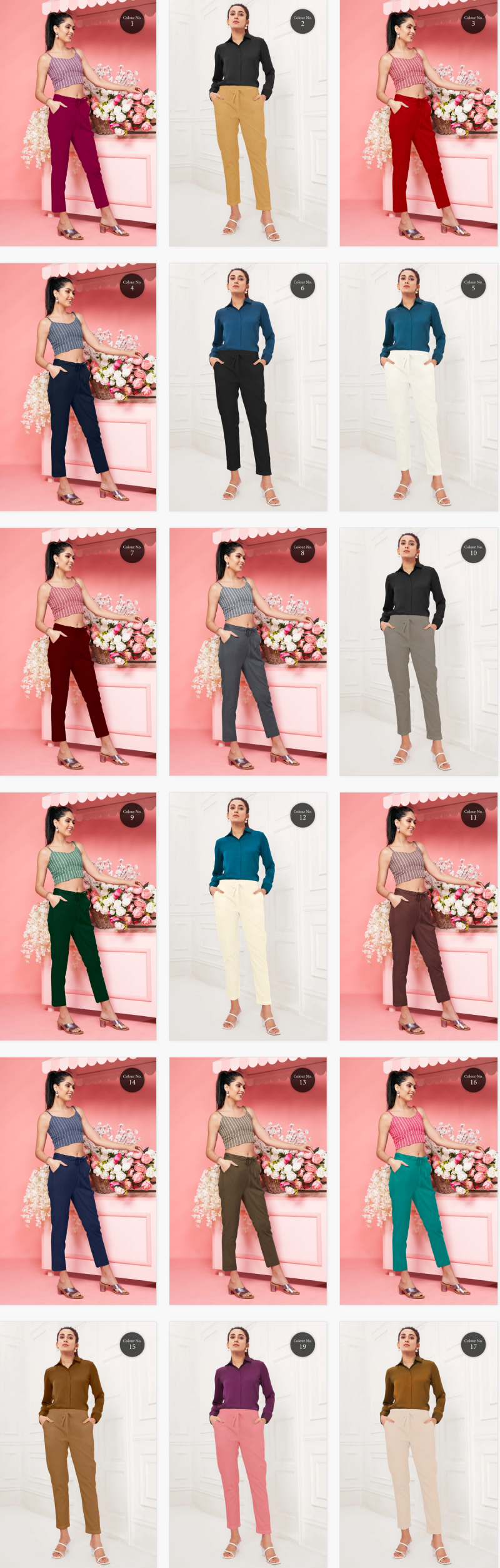 Larqi Polo Pant Khadi Cotton Comfort Bottom Wear Collection