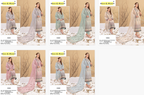 Mah E Rooh 5129 Georgette Salwar Kameez Collection
